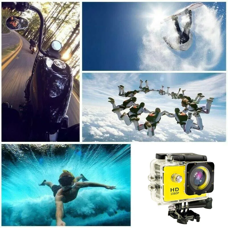Профессиональная мини-камера Espia экшн камера для GoPro Водонепроницаемая камера для спорта на открытом воздухе шлем экшн видеокамера микро камера