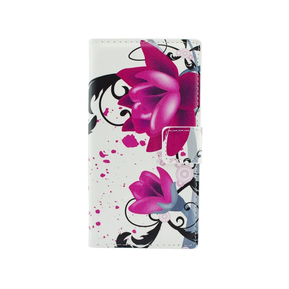 Чехол для Sony Xperia M2 M4 Aqua M5 T2 T3 E3 E4 E4G E5 C3 C4 чехол с откидной крышкой и отделением карт