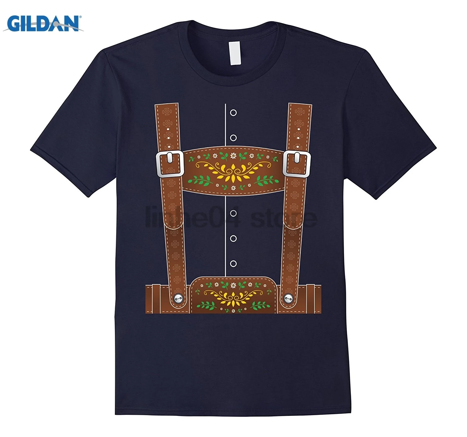 GILDAN Lederhosen футболка на тему &quotОктоберфест&quot или костюм Хэллоуин | Мужская одежда