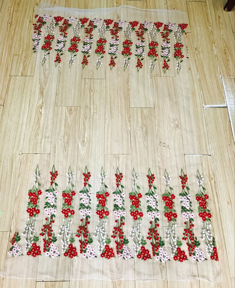 1Yard-Lot-Heavy-Flower-Mesh-Embroidery-African-Lace-Fabric-Material-Sew-On-Wedding-Dress-Clothes-Patchwork (2)