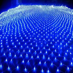 Светодиодный чистый свет 1,5*1,5 м 8 видов узоров ткачество Строка Рождественские огни праздник света сад лампы
