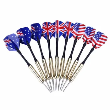 

3pcs Steel Tip Dart 22g Shafts Flight Harrow Point Wing Needle Barrel Throwing