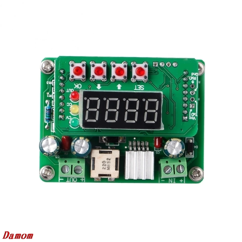 

DC-DC Power Supply Adjustable Step-Down Module Voltage 36V 3A 108W Damom