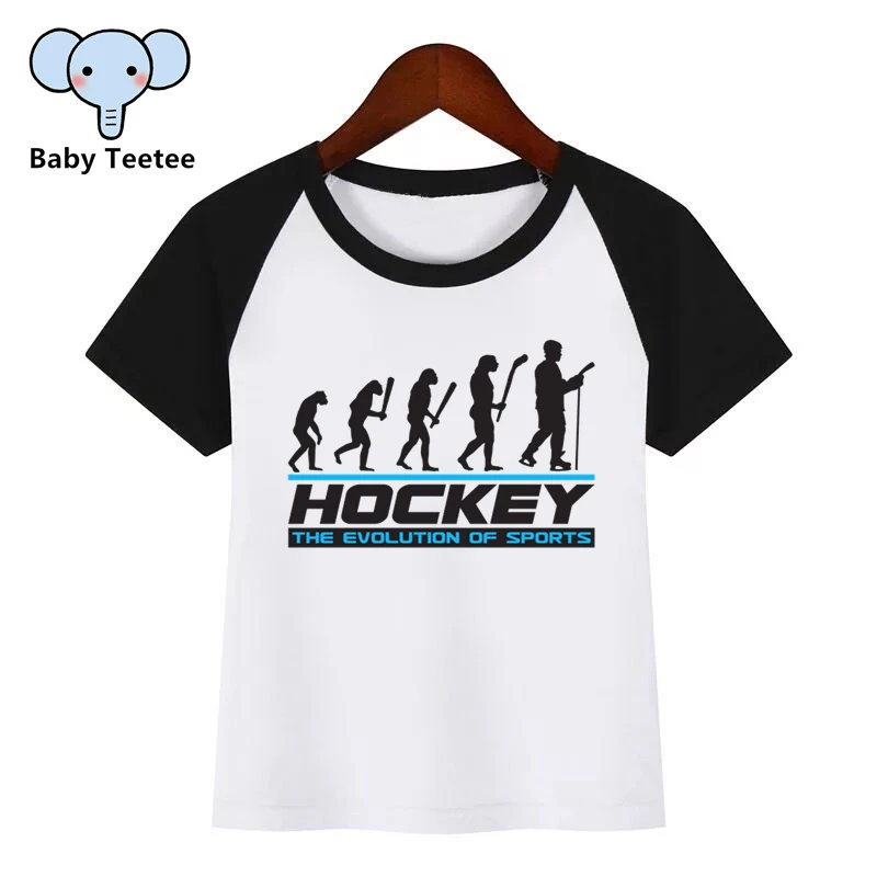 Футболка для мальчиков и девочек с принтом аниме «Эволюция льда»; забавная одежда для маленьких детей; детская летняя футболка