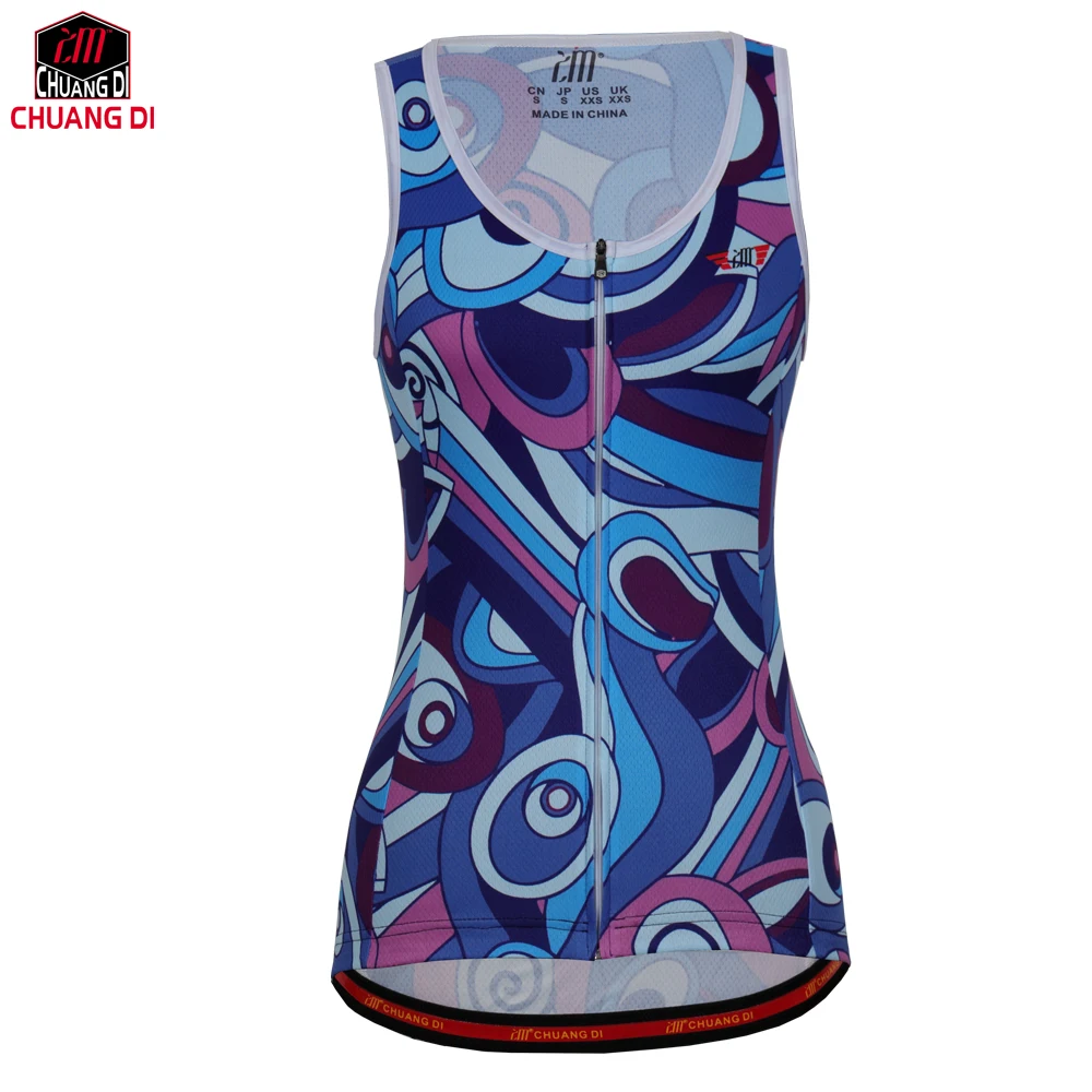 Women Sportswear Waistcoat Cycling Jersey Outdoor Sports Reflective