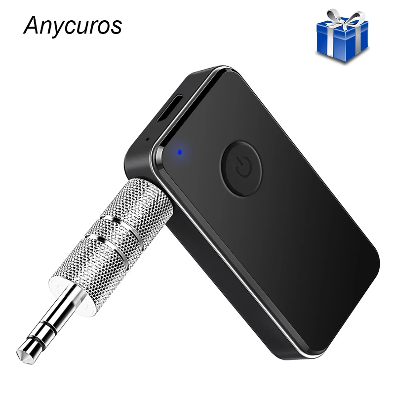 Беспроводной Bluetooth передатчик приемник 2 в 1 A2DP 4 автомобильный комплект 3 5 мм Aux