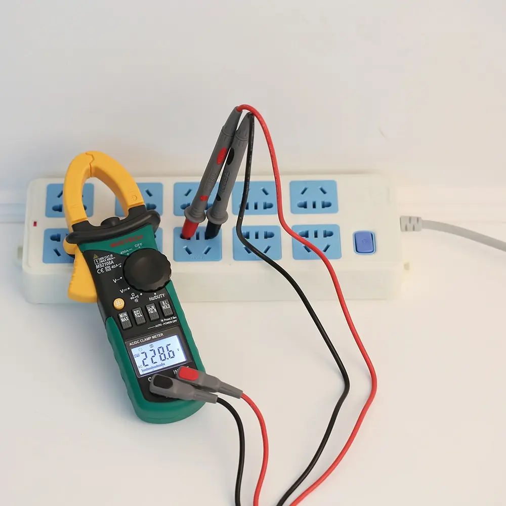 Цифровой MS2108A клещи 400A AC/DC мультиметр токовые клещи Вольтметр Амперметр ток Ома тестер напряжения