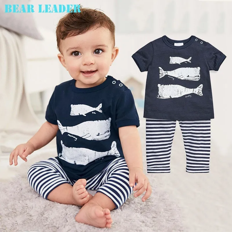 Комплекты детской одежды Bear Leader весенне-летняя одежда для маленьких мальчиков 2020