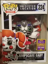 2017 SDCC эксклюзивный Funko поп официальный сестра местоположение-JumpScare Baby Виниловая фигурка Коллекционная модель игрушки с оригинальной