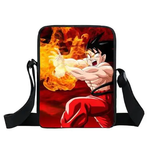photo color Аниме Dragon Ball мини-сумка через плечо сумки-мессенджеры детские школьные сумки рюкзак для мальчиков детские Наплечные сумки для закусок Повседневная сумка - Цвет: photo color