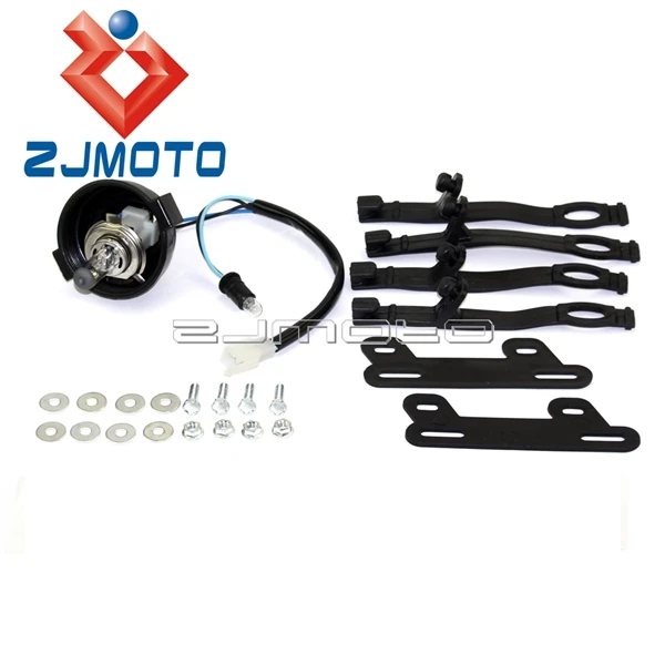 1x Байк фары для мотокросса налобный фонарь обтекатель для Honda Yamaha Kawasaki TW WR WRF YZ YZF KLX KX XR CRF SXF SX XCW EXC XCF