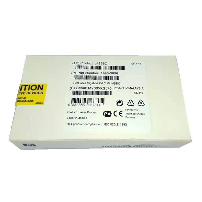J4859C гигабитный SFP модуль приемопередатчика 1000Base-LX, SMF, 131nm нужно больше фотографий, пожалуйста, свяжитесь со мной
