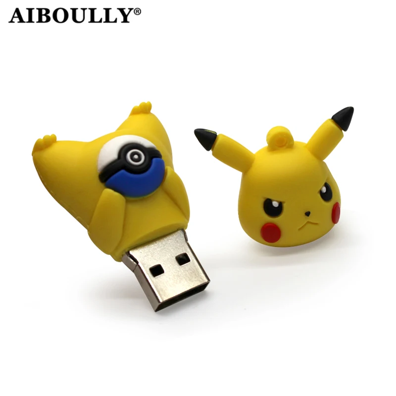 Retobo Usb 2,0 usb-флешки флеш-накопитель Memory Stick pokemon Pikachu Pen Drive 4 ГБ 8 ГБ 16 ГБ 32 ГБ 64 Гб