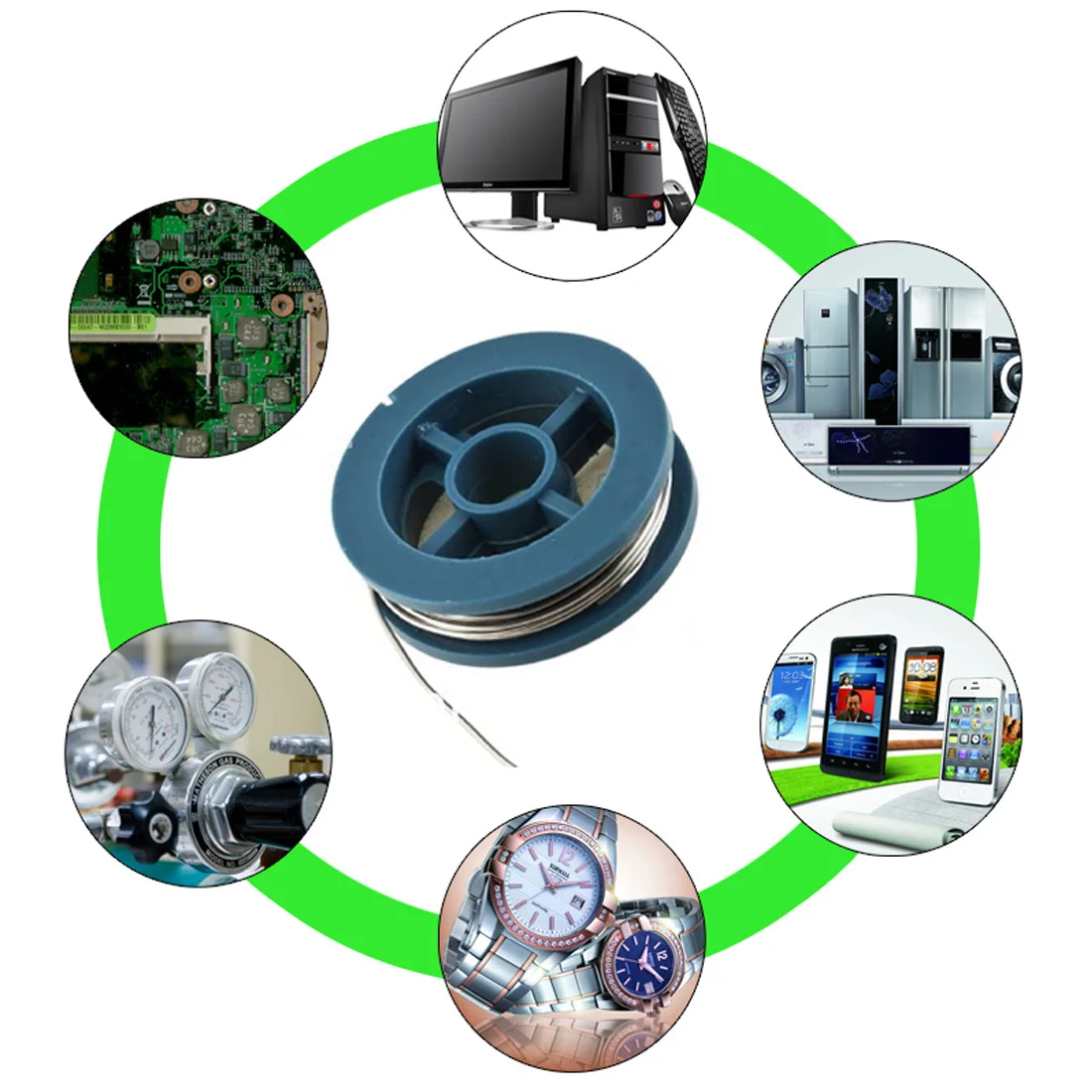 

0.8mm Solder Wire Tin Rosin Core Tin/Lead Rosin Roll Flux Solder Wire Reel 361f/183c Melting Point 1.7m