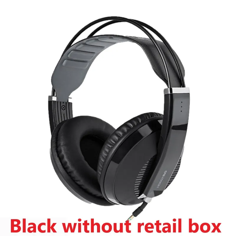 black no package Superlux HD662 EVO закрытые наушники для мониторинга, игровые гарнитуры со съемными наушниками, саморегулирующаяся головная повязка, гарнитура - Цвет: black no package