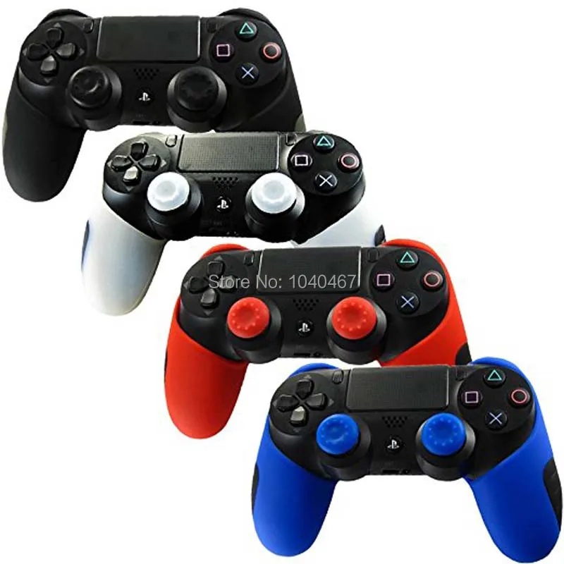 Тонкий контроллер Playstation Dualshock 4 PS4 PRO силиконовый утолщенный получехол с 2