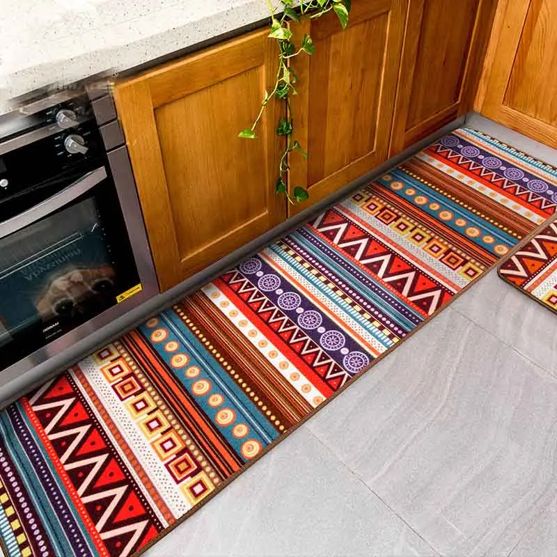 Us 17 55 10 Off Kitchen Floor Mat Colorful Children Bedside Carpet Soft Thick Kid Room Blanket Yoga Rug And Carpets In From Home
