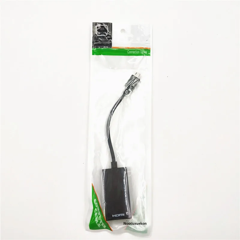 2 in 1 Type C Micro USB To HDMI Adapter For TV Monitor 1080P HD HDMI Audio Video Cable Converter For Samsung HUAWEI Xiaomi - ANKUX Tech Co., Ltd
