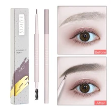 2019 1PC Super Slim Eyebrow Pencil Waterproof Long Lasting EyeBrow Makeup+1PC Brush Brown Eyebrow Pencil Makeup Set 2019 1PC Super Slim Eyebrow Pencil Waterproof Long Lasting EyeBrow Makeup+1PC Brush Brown Eyebrow Pencil Makeup Set