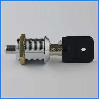 

10 pcs 23mm zinc alloy tubular key push lock cabinet tool box lock with same keys