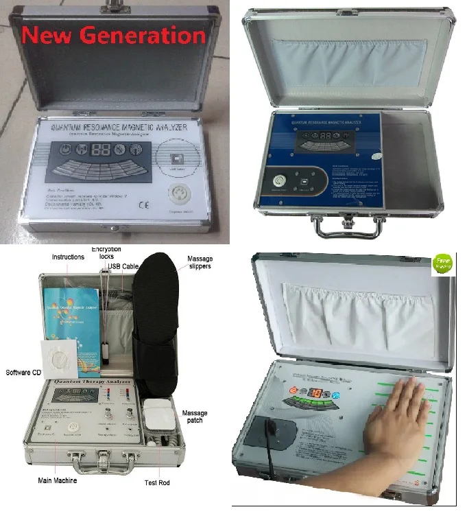 Online Good Quality New Massager Body Analyzer in English Spanish or other Languages Version DHL Free Shipping