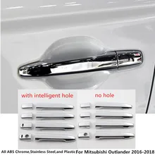 For Mitsubishi Outlander 2016 2017 2018 car body cover protect detector sticks frame font b lamp