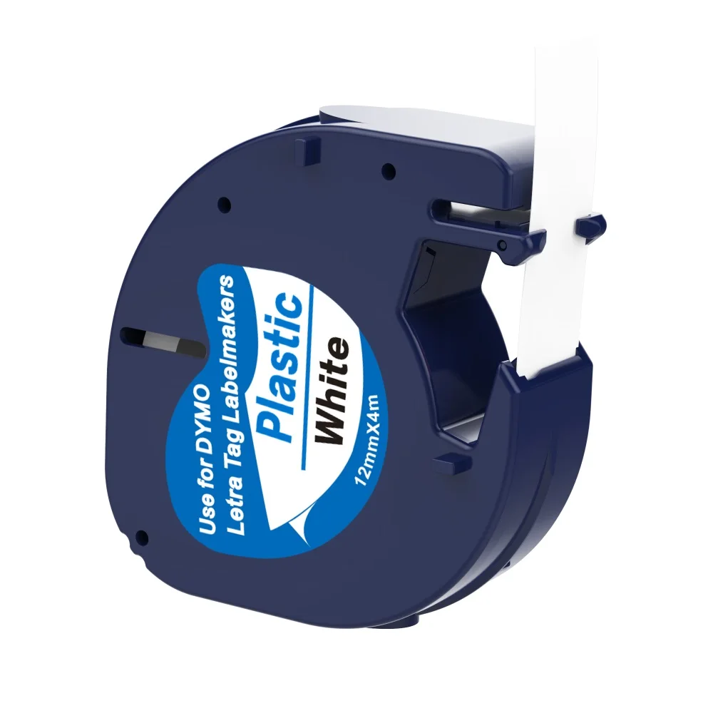 Совместимый с dymo Letra Tag Labelmaker ленты 91201 пластиковые ленты