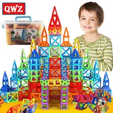 QWZ Brand 215pcs Mini Magnetic Blocks Building Construction Blocks Toy Bricks Magnet Designer 3D Diy Toys For Boys Girls Gift QWZ Brand 215pcs Mini Magnetic Blocks Building Construction Blocks Toy Bricks Magnet Designer 3D Diy Toys For Boys Girls Gift