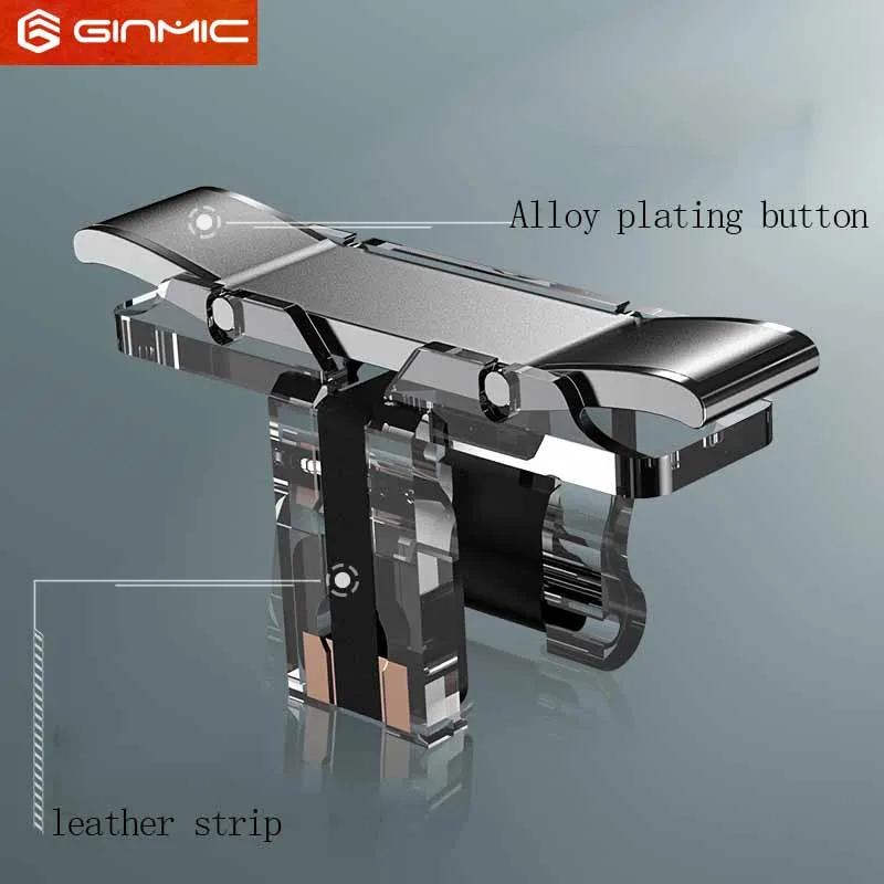 T10S мобильная игра пожарная Кнопка Aim Key смартфон мобильный игровой триггер L1R1 шутер контроллер сплав покрытие версия для PUBG - изображение