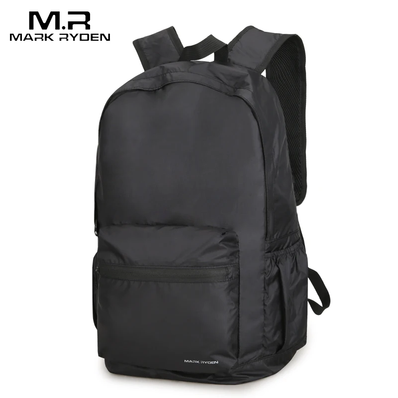 Mark Ryden Folding Backpack Men 14 Inch Nylon Men Backpack Lightweight Bag Water Repllent Travel Storage Bags