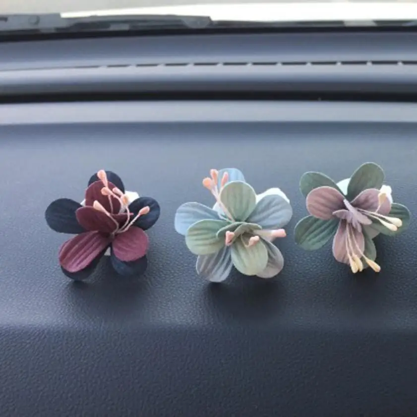 Автомобиль-Стайлинг авто автомобиль multiflora цветок воздушный выход ароматный парфюм клип освежитель воздуха диффузор August7