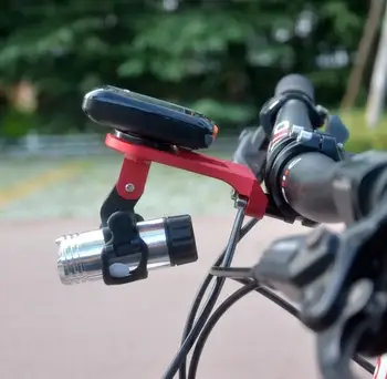 

MTB Road Bike Handlebar Holder for Bicycle Computer Camera CNC Bracket Compatible GARMIN CATEYE GoPro Lamp Holder