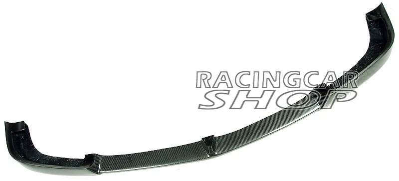 REAL CARBON FIBER V TYPE FRONT LIP SPOILER FOR MERCEDES BENZ W212 E-CLASS E200 E260 E300 E350 E550 E63 AMG BUMPER