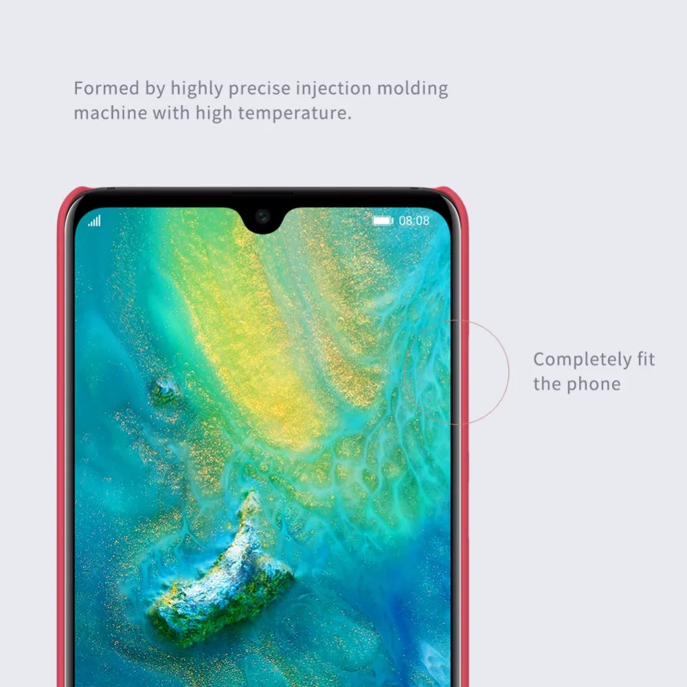 Чехол для huawei mate 20/mate 20 Pro NILLKIN, суперматовый чехол-накладка из поликарбоната, Подарочный держатель для телефона