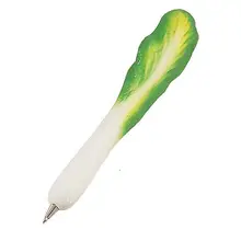 Офис зеленый белый капуста Форма 0,5 мм кончик шариковой ручки