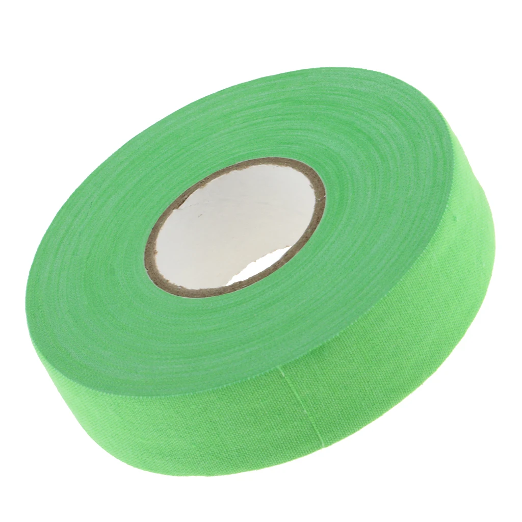 1 Roll  Hockey Cloth Tape Waterproof Adhesive Ice Hockey Lacrosse Stick Wrap Grip Cotton Cinta adhesiva baton cassette