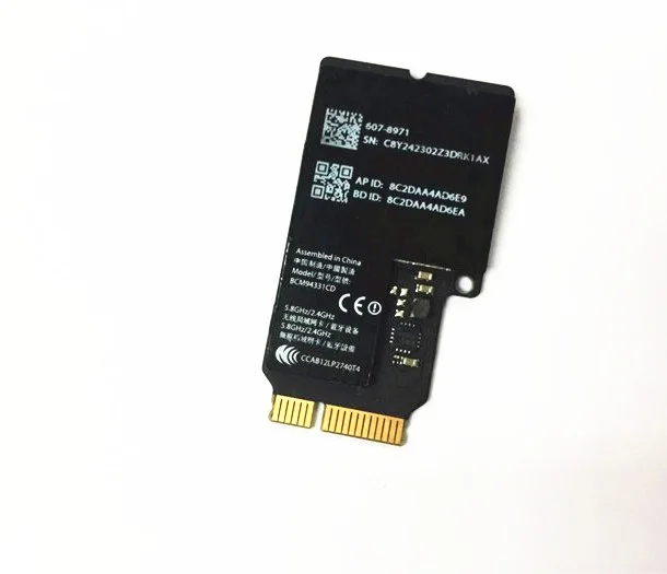 Оптовая продажа для Broadcom BCM4331 BCM94331CD Для IMAC A1418 A1419 802.11a/b/g IEEE Wifi + карты Bluetooth 4 0 Mini PCI-E