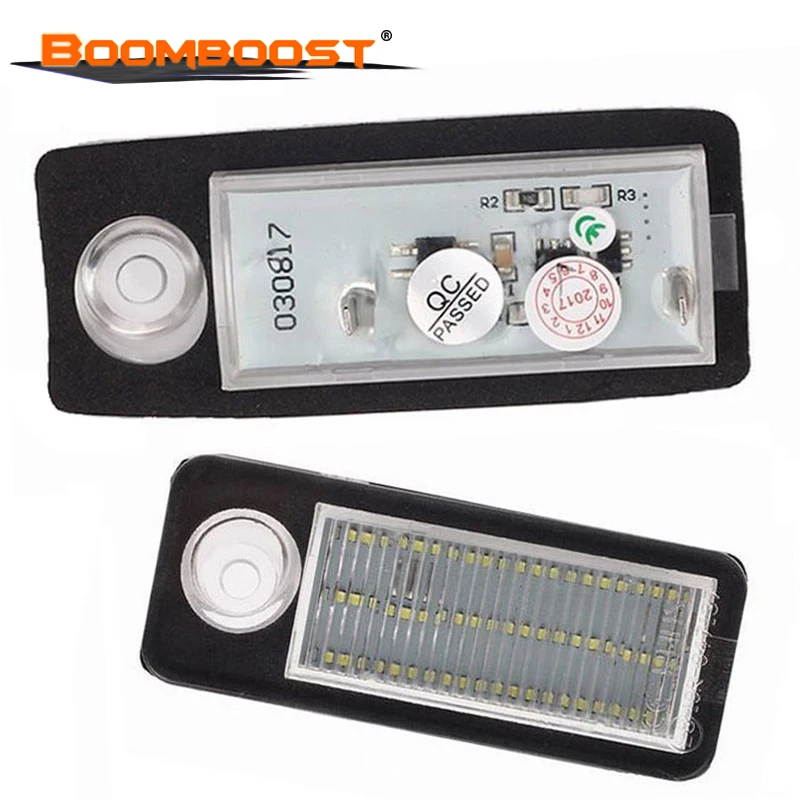 2X 18 4014 SMD светильник номерного знака для A/udi A4 B5 S4 Avant RS4 A6/S6 B4 C5 RS6/RS6 Plus лампа без
