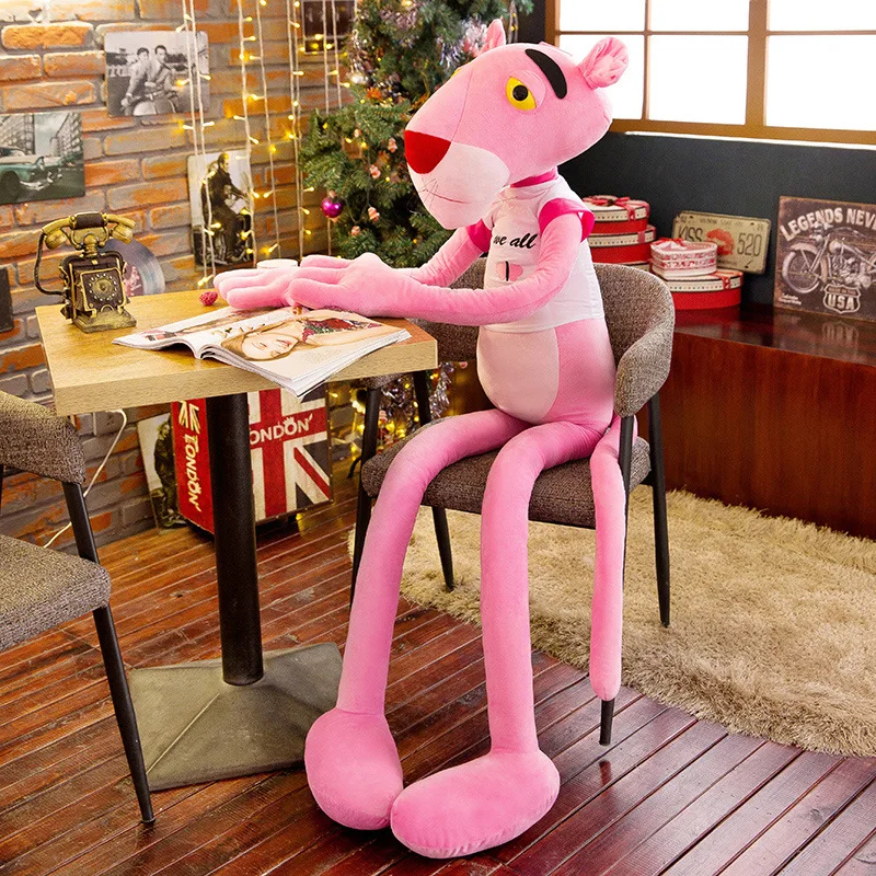 pink panther soft toy miniso