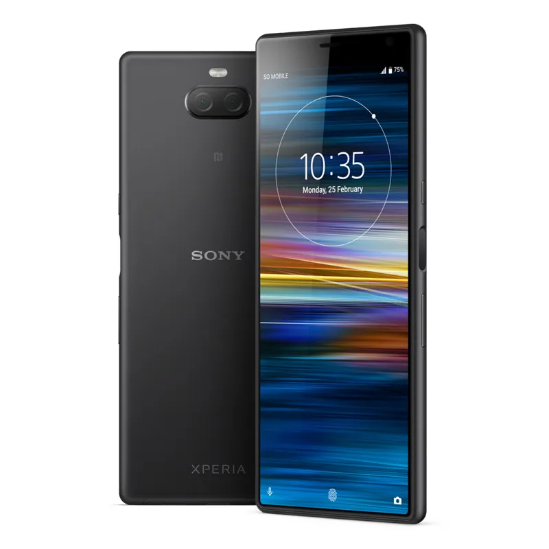 Sony Xperia 10 i4193 две sim-карты 6," GSM LTE Android Восьмиядерный ОЗУ 6 Гб ПЗУ 64 Гб 13 МП и 5 Мп отпечаток пальца NFC fm-радио