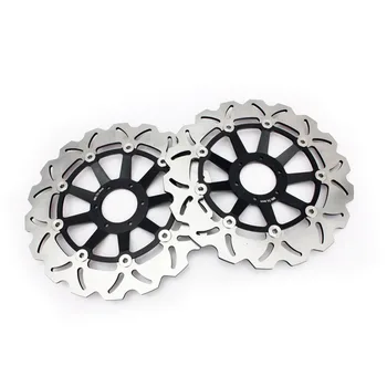 

BIKINGBOY Wavy Full Sets Front Brake Disks Discs Rotors For Honda CBR 900 RR Fireblade / Japan 98 99 1998 1999