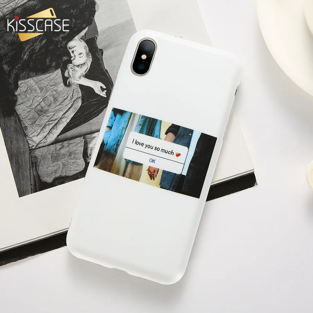 

KISSCASE Instagram Case For iPhone X Case For iPhone 7 6 6s Plus Cases Silicon Soft Retro Girl Cover For iPhone 7 10 Plus Coque