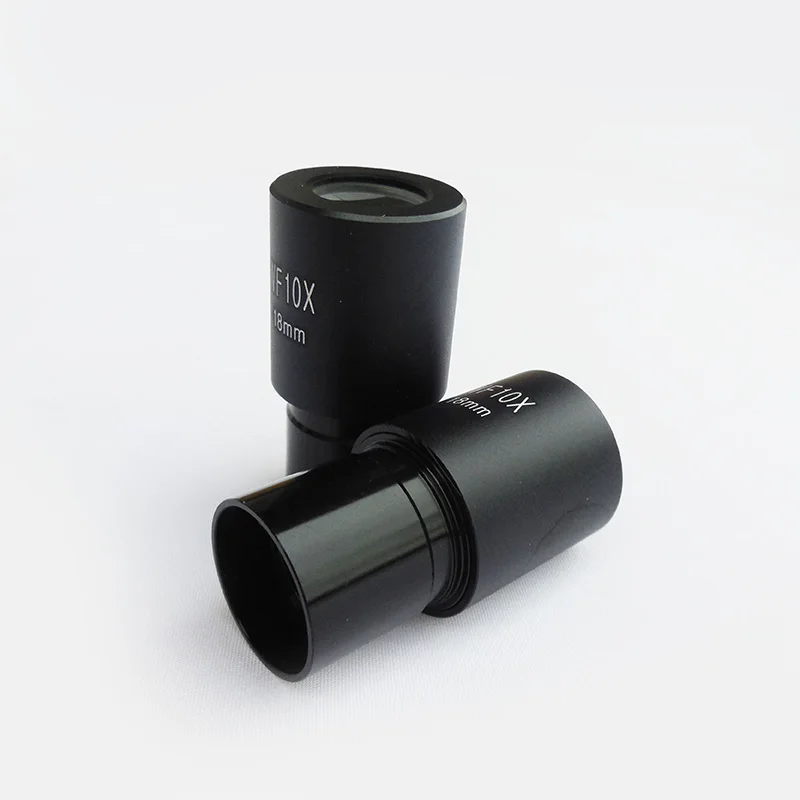 Высокое качество окуляр микроскопа 10x18 мм Широкий формат Биологический микроскоп окуляр объектива с Монтажный Размеры 23.2 мм