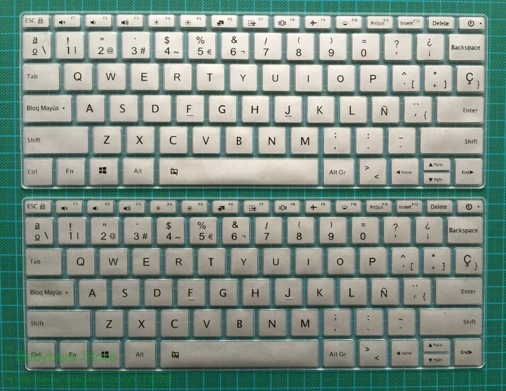 Силиконовый чехол для ноутбука с испанской клавиатурой для Xiaomi Mi notebook Air 13,3 13 12,5 12 Pro 15 15,6 Защитная пленка для кожи