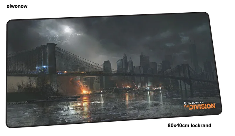 Size 800x400x2mm Tom clancy's The Division геймерский коврик для мыши подарок на Хэллоуин 800x400x2 мм игровой коврик для мыши 3d ноутбук аксессуары для ПК коврик для мыши - Цвет: Size 800x400x2mm