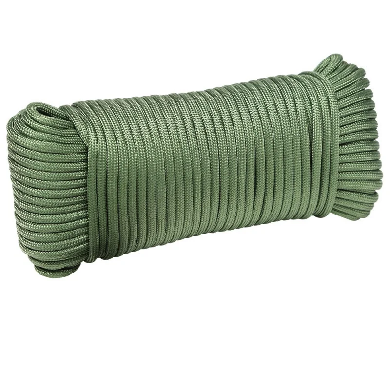 

9 core Super Strong Parachute Cord 31M Lanyard Tent Rope Guyline Mil Spec 9 Strand For Hiking Camping Bearing 292KG