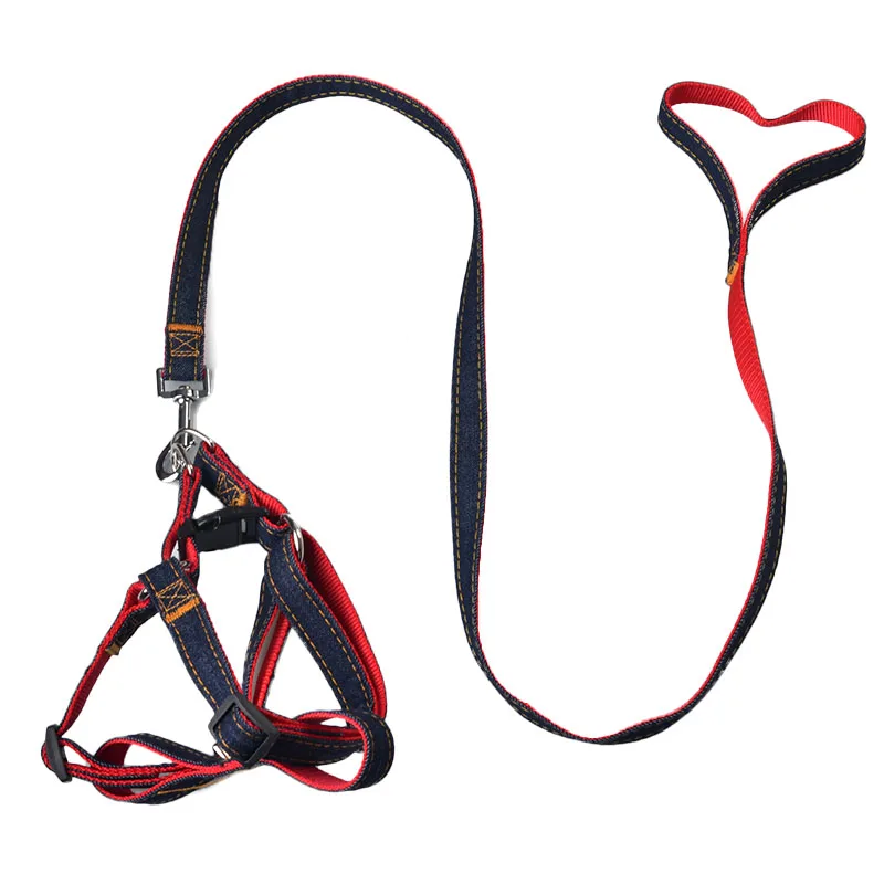 

Pet Products Dog Cowboy Chest Strap Traction Rope Suit Medium and Small Dogs Kim Mao Teddy Dog Chain Dog Rope