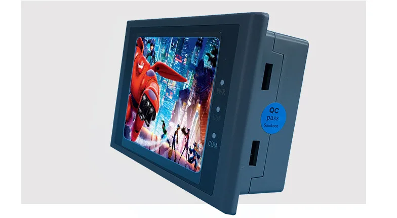 touch screen HMI TP touch screen new brand Samkoon 10 inch for industrial PLC with RS232+ USB+touch panel SK-102HE