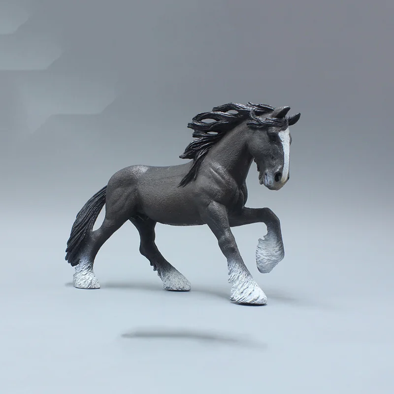 

15.5CM Gifts Displays Shire Horse Models Famous Figures Toys
