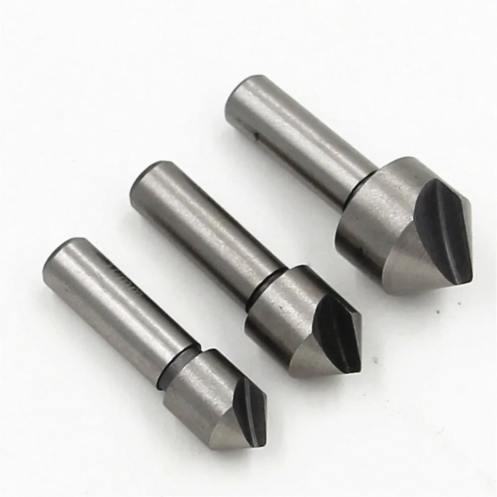 Fixmee High Quality HSS Countersink 3pcs Drill Bit Set For Steel Snd